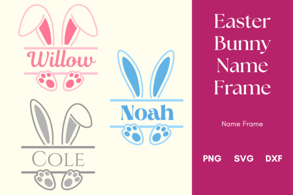 Easter Bunny Name Frame SVG: A Designer's Real-World Review