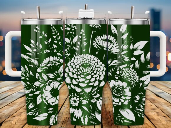 Floral Dahlia Wrap 40oz Tumbler Review