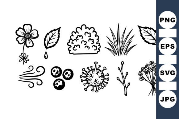 Hand Drawn Floral Doodle Set Review