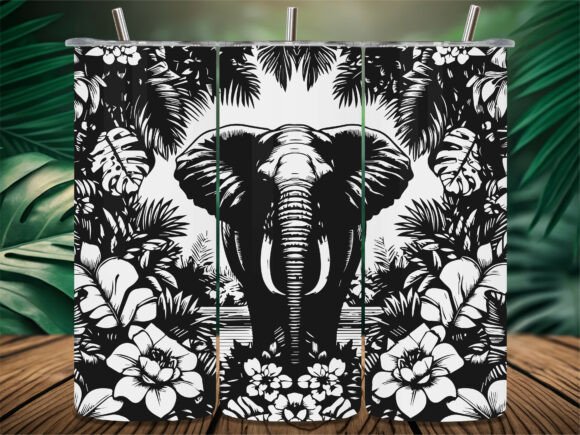Jungle Elephant Floral Tumbler Review