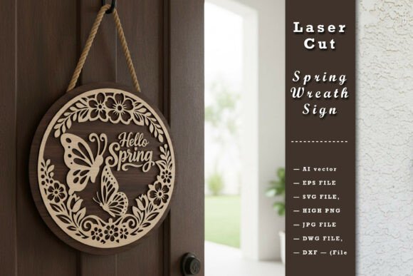 Spring Door Wreath Sign SVG: A Designer's Real-World Review